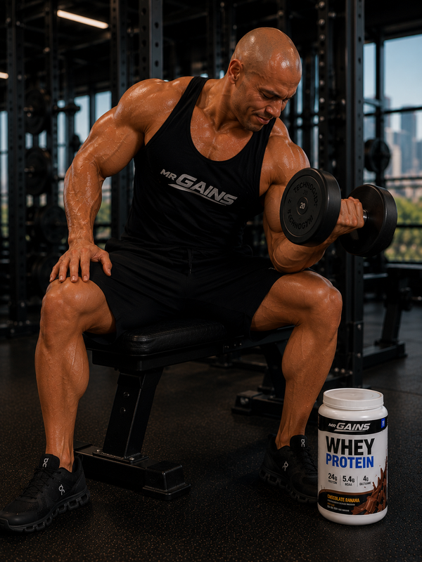 Mr Gains athlete